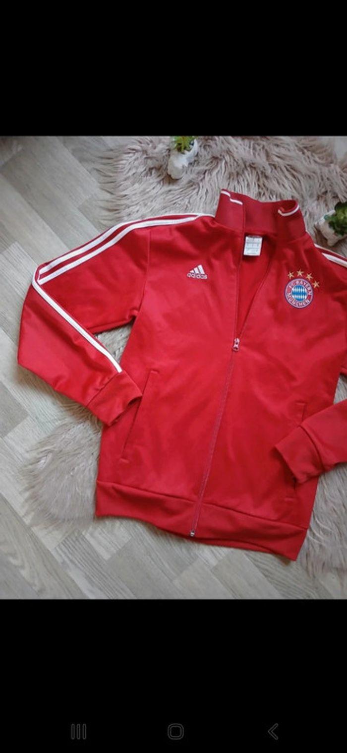 Veste de training Adidas FC Bayern Munchen taille S - photo numéro 3