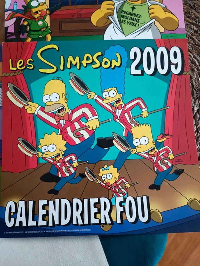 Calendrier the Simpsons lot - photo numéro 5