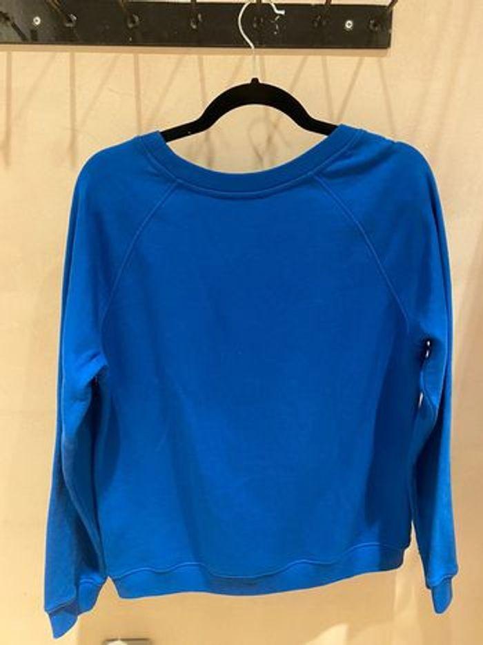 Pull Claudie Pierlot universitaire bleu Taille 3 (M/L) - photo numéro 9