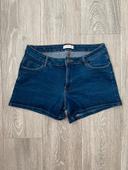 Short en jeans