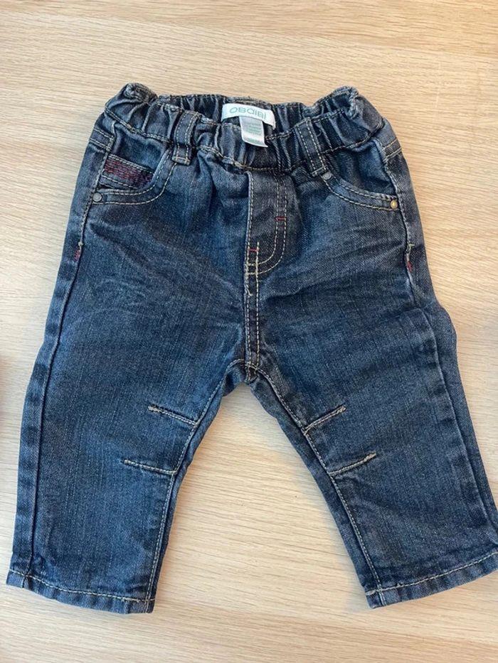 lot 2 jeans bébé garcon 6 mois - photo numéro 3