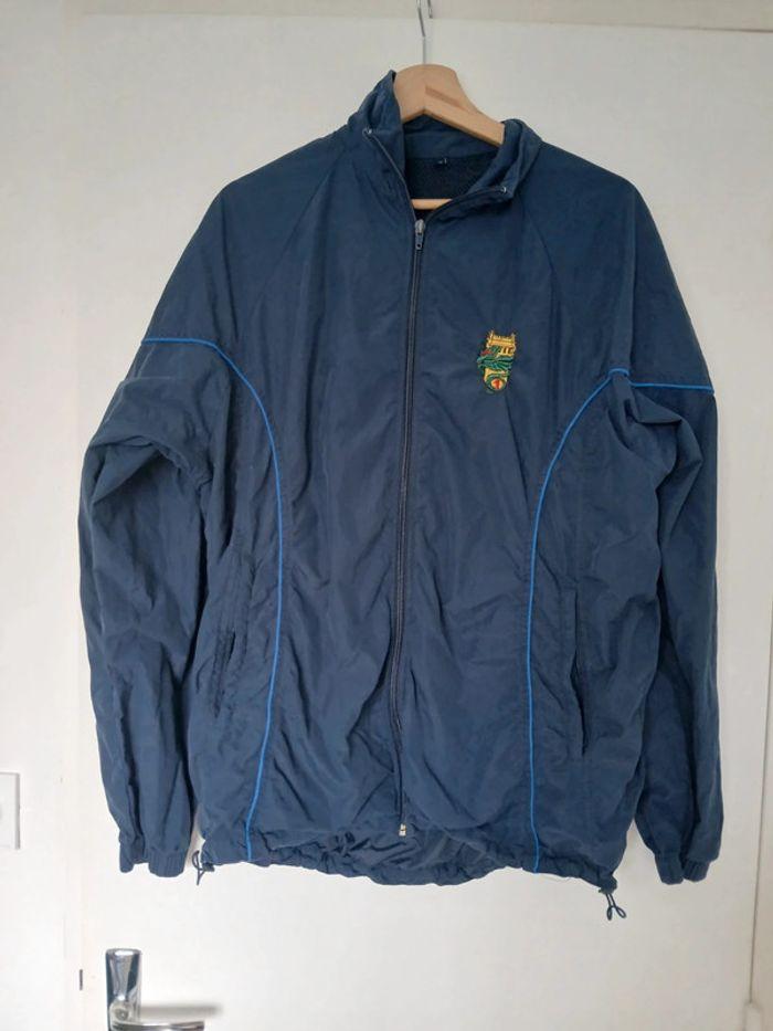 Kway vintage bleu marine L - photo numéro 1