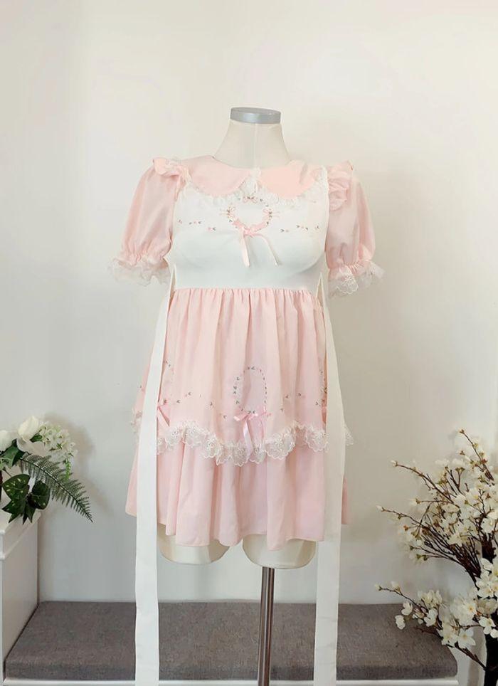 Dress Robe Pink Lolita Cute Kawaii Princess Barbie Cosplay - photo numéro 5