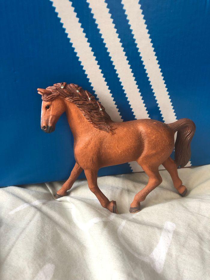 Lot de 4 chevaux schleich - photo numéro 1