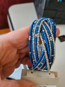 Bracelet  perle en  acier