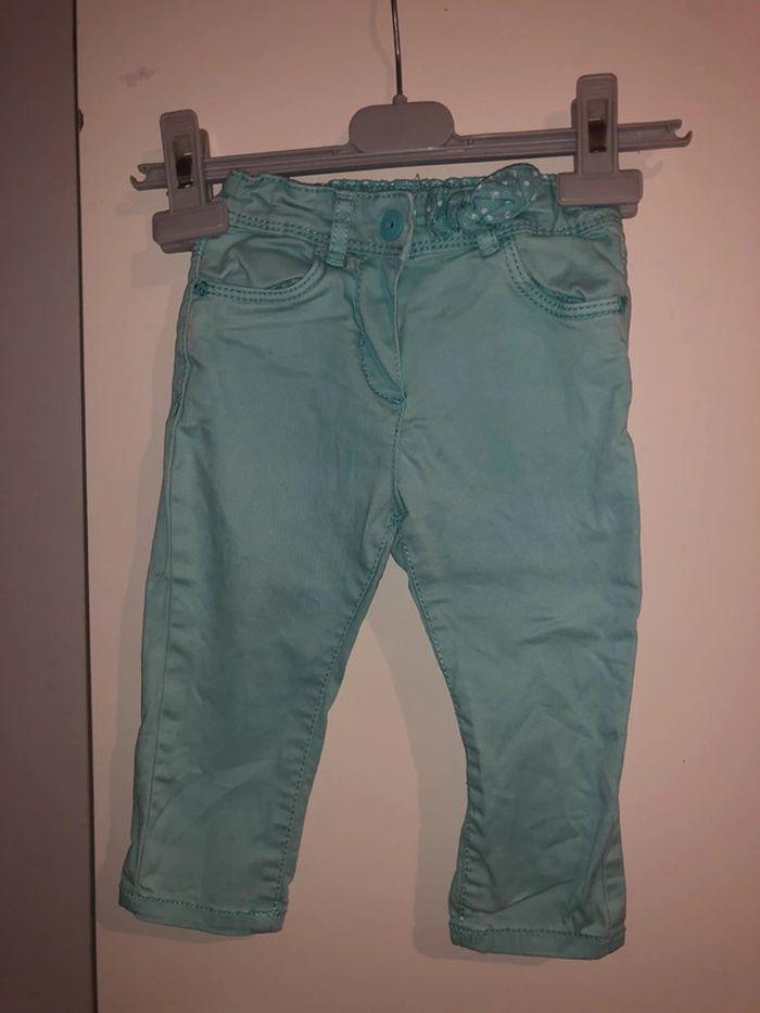 Jeans turquoise