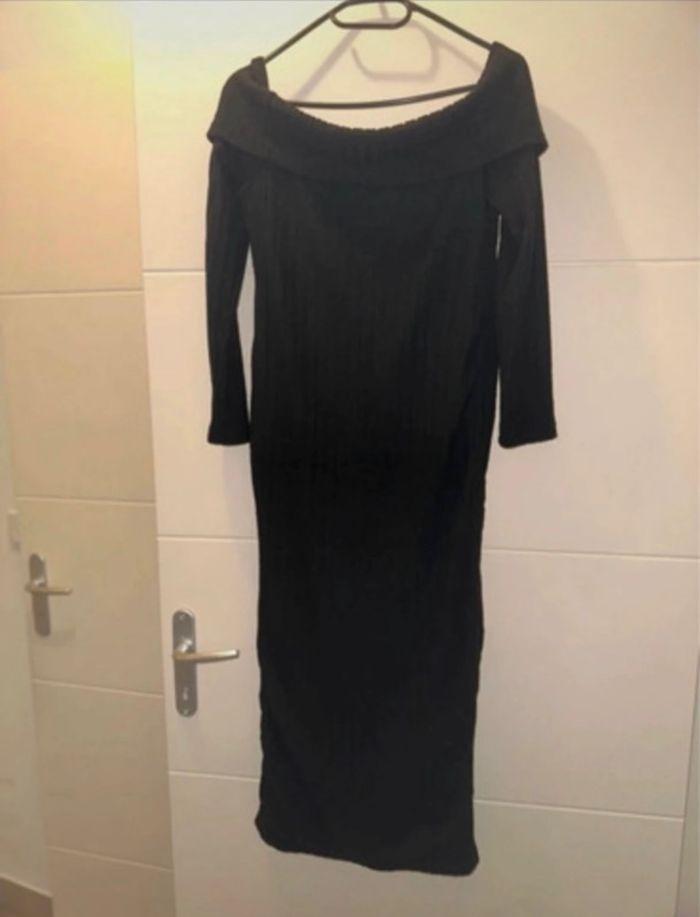 Robe longue noire de grossesse T40/42 Shein - photo numéro 2