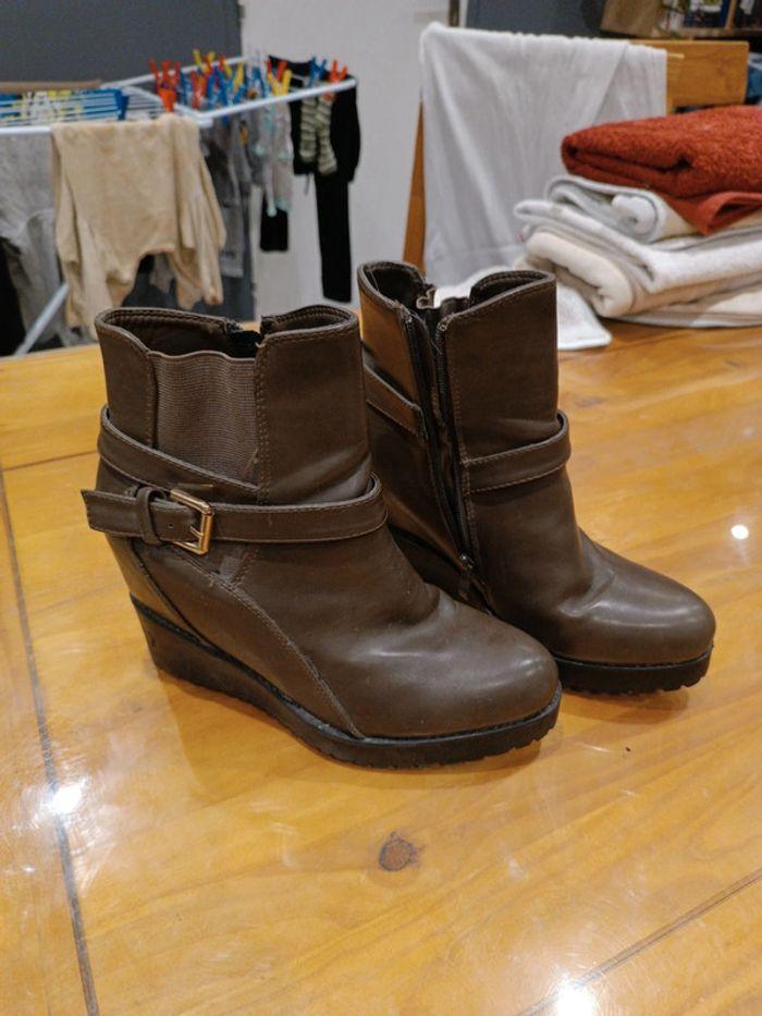 Bottines compensées - photo numéro 1