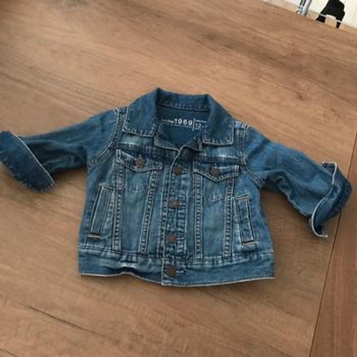 Veste en jeans gap baby 12-18 mois - photo numéro 2