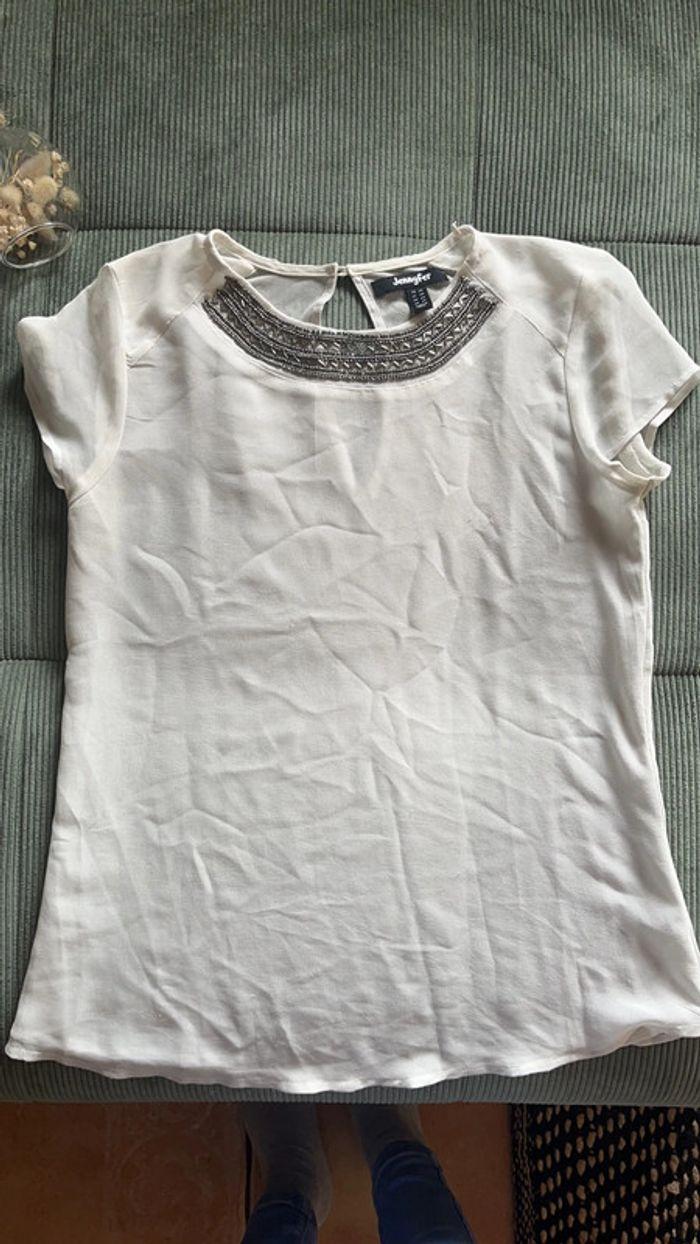 Tee shirt blanc léger - photo numéro 2