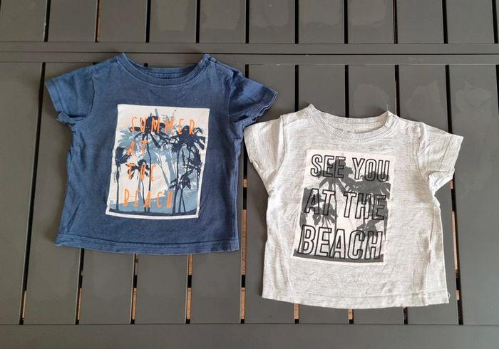 Lot de 2 t-shirt manche courte 2ans - photo numéro 2