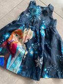 Robe H&M reine des neiges 2 ans