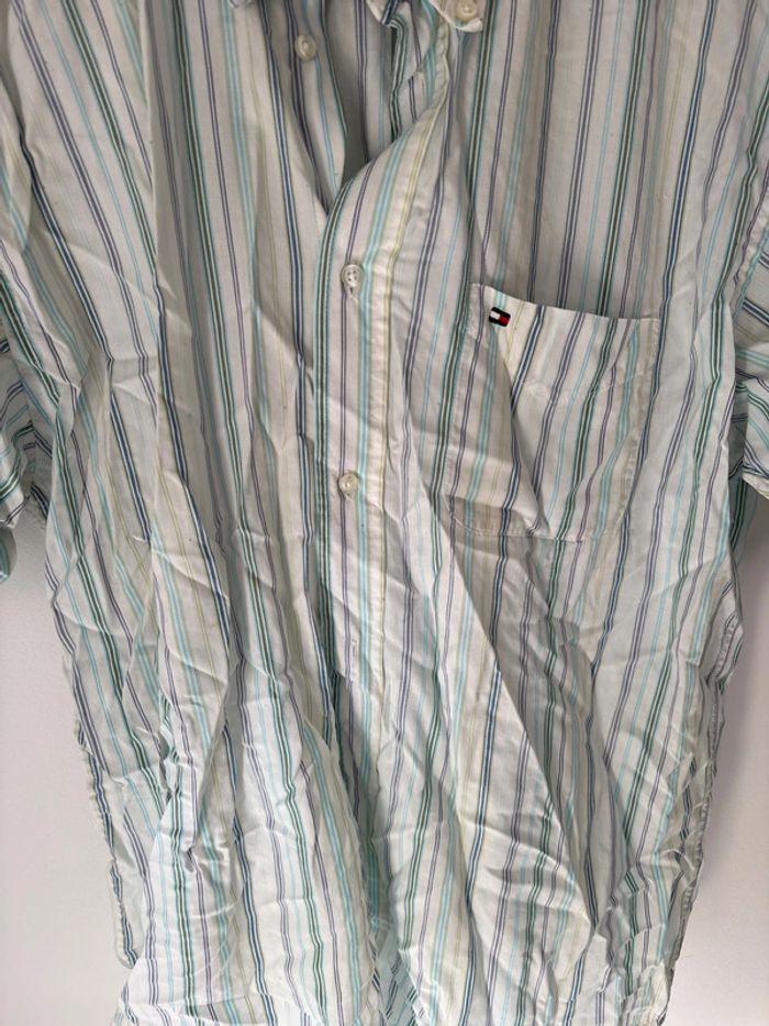 Chemise à rayures Tommy Hilfiger L - photo numéro 5