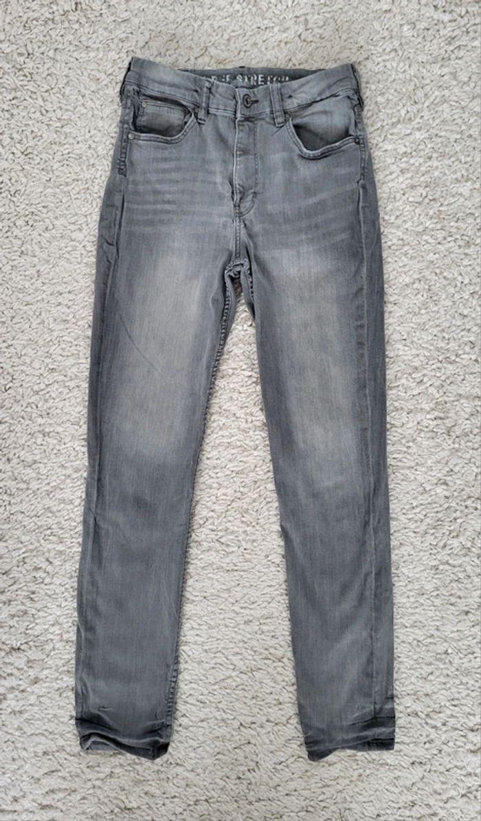 Jean gris clair H&M T.14+ans 170cm - photo numéro 3