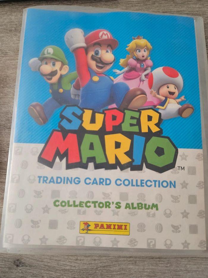 Carte super mario trading card collection panini