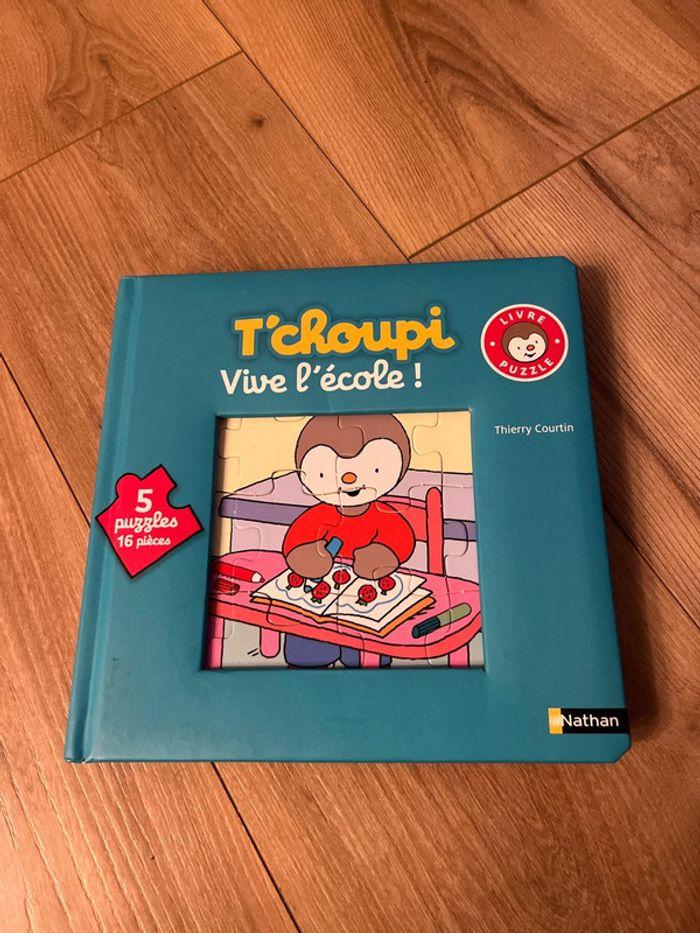 Livre tchoupi puzzle - photo numéro 1