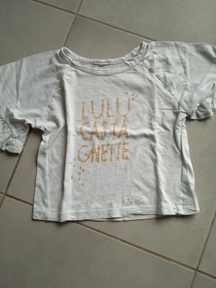 T-shirt Lulu castagnette 8 ans - photo numéro 1