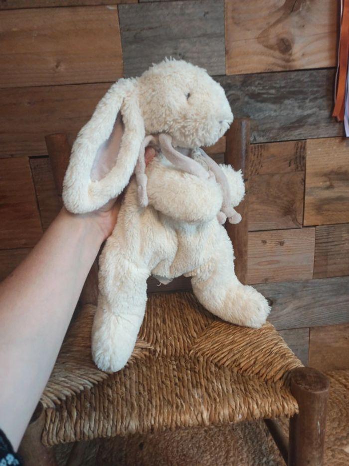 peluche doudou lapin doudou et compagnie BE - photo numéro 3