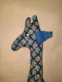 Doudou artisanal girafe méridionale