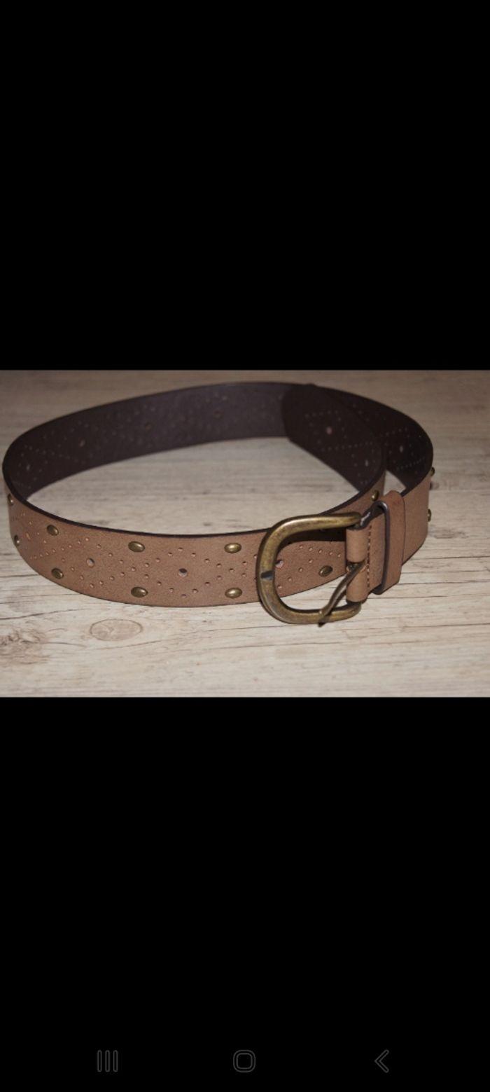 Ceinture femme neuve T 80 marron - photo numéro 2