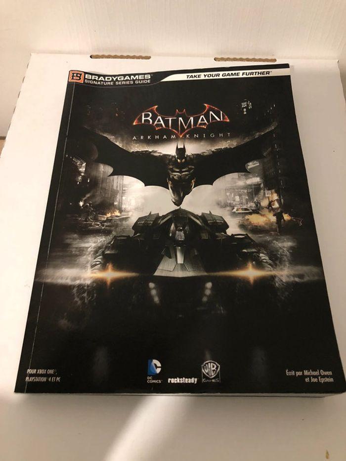 Livre guide stratégique jeux vidéos Batman arkham night - photo numéro 1