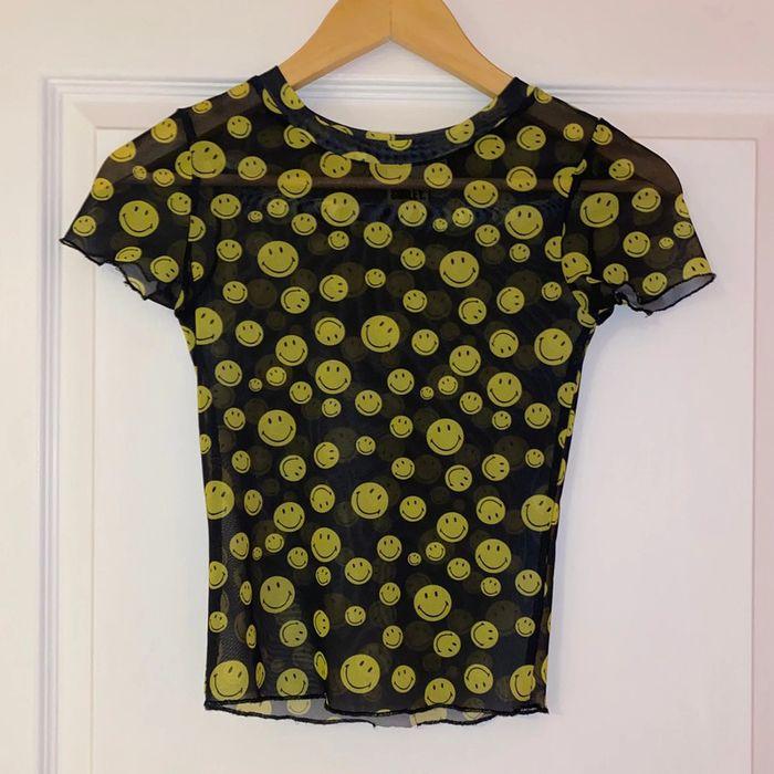 T-shirt transparent Smiley - photo numéro 1