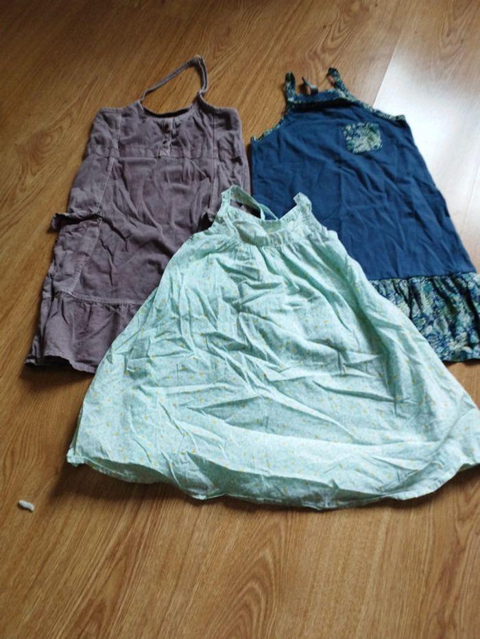 Lot de 3 robe d'été 4 ans - photo numéro 1