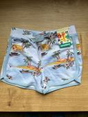 Short hawaïen pour fille taille 3A