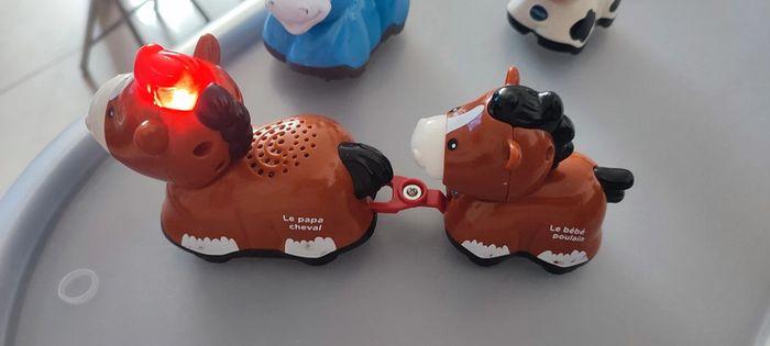 Lot vTech tut tut animo l âne a chansons et cheval et son poulain - photo numéro 3