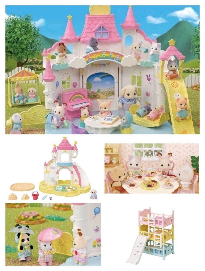 La crèche paradisiaque sylvanian famille - photo numéro 2