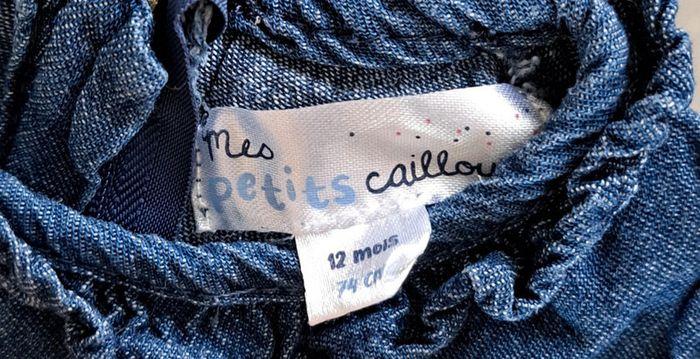 Robe en jean bébé fille - photo numéro 3