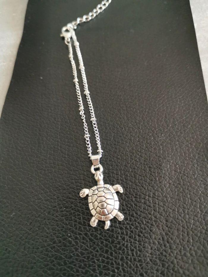 Bracelet de cheville femme tortue - photo numéro 1