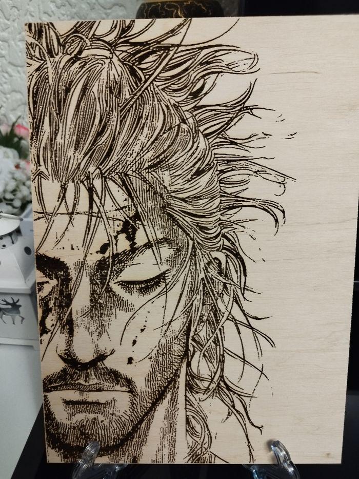 Gravure sur bois manga Vagabond - photo numéro 3