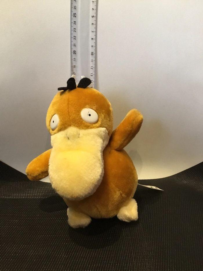 Pokémon Peluche Psykokwak Psyduck vintage 1999 Hasbro Nintendo officielle - photo numéro 1