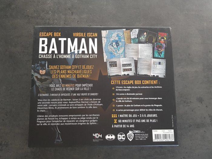 Jeux escape box Batman - photo numéro 3