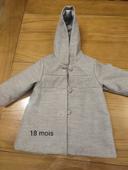 Manteau 18 mois