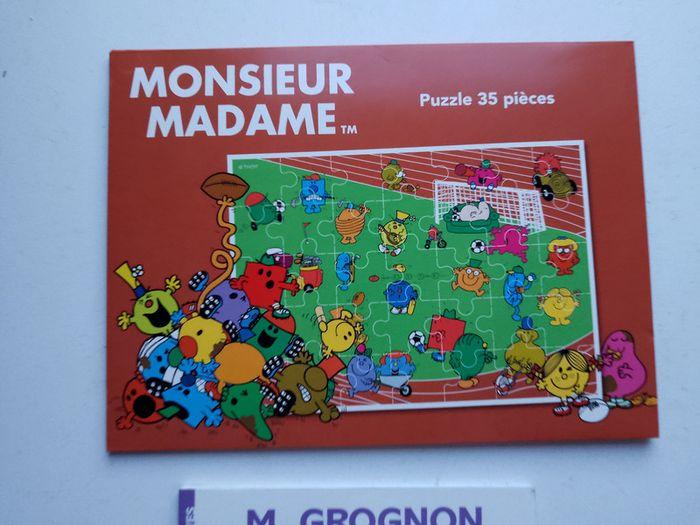 Livre + Puzzle Monsieur Madame - photo numéro 2