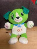 Peluche animée chien Scout personnalisable