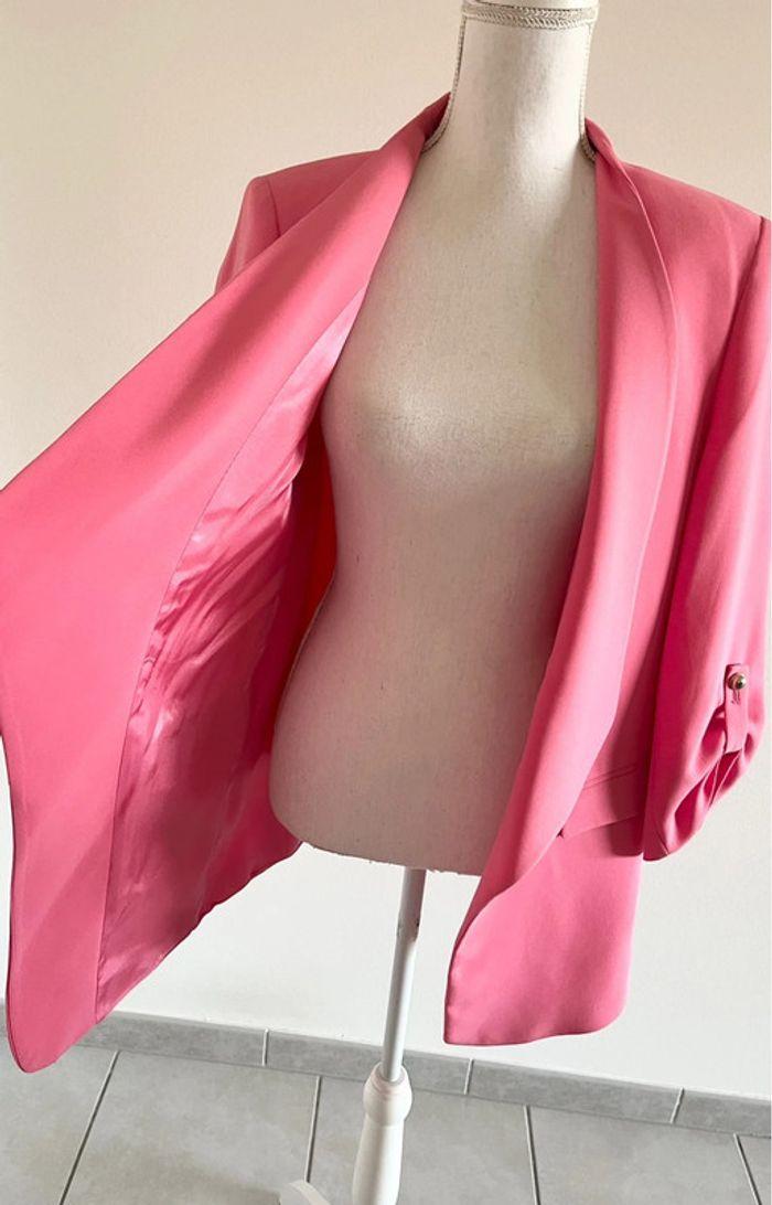 Blazer rose Zara neuf - photo numéro 4