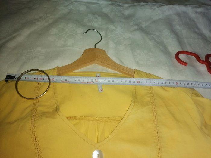 Blouse jaune T44 - photo numéro 3