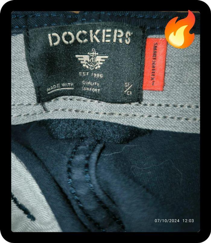 Pantalon Chino Dockers bleu marine de slim taille  50(40 us) - photo numéro 5