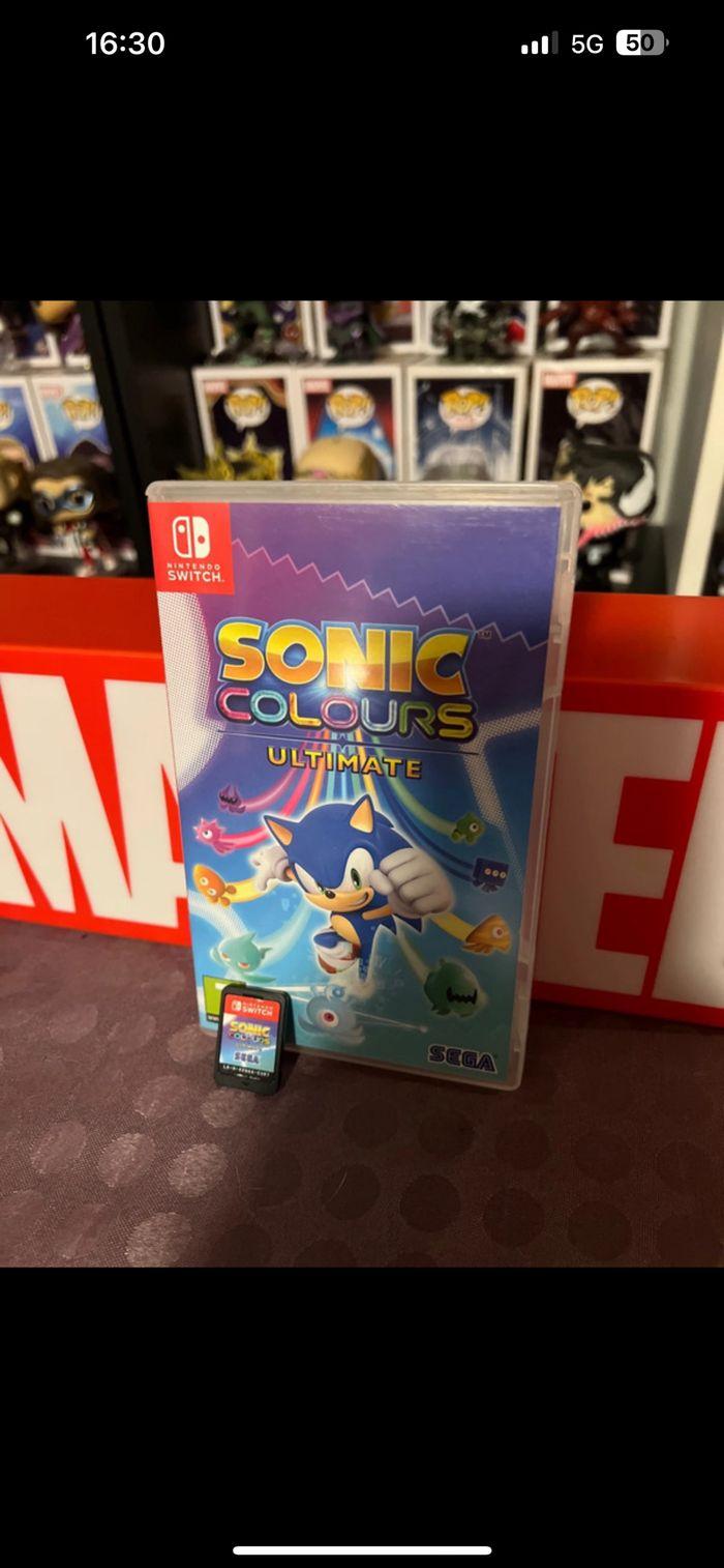 Jeu Nintendo switch Sonic colours - photo numéro 1