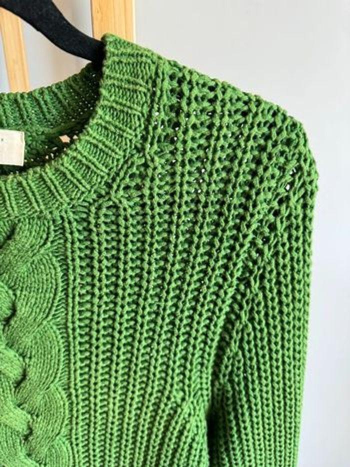 Pull Sézane maille verte Jazz Taille XS - photo numéro 5