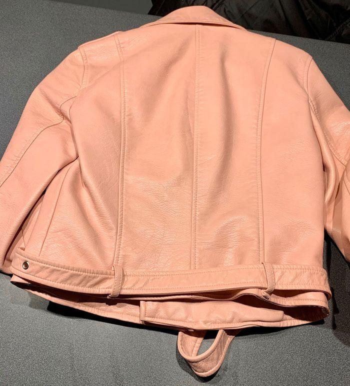 Veste courte rose Zara 36. - photo numéro 3