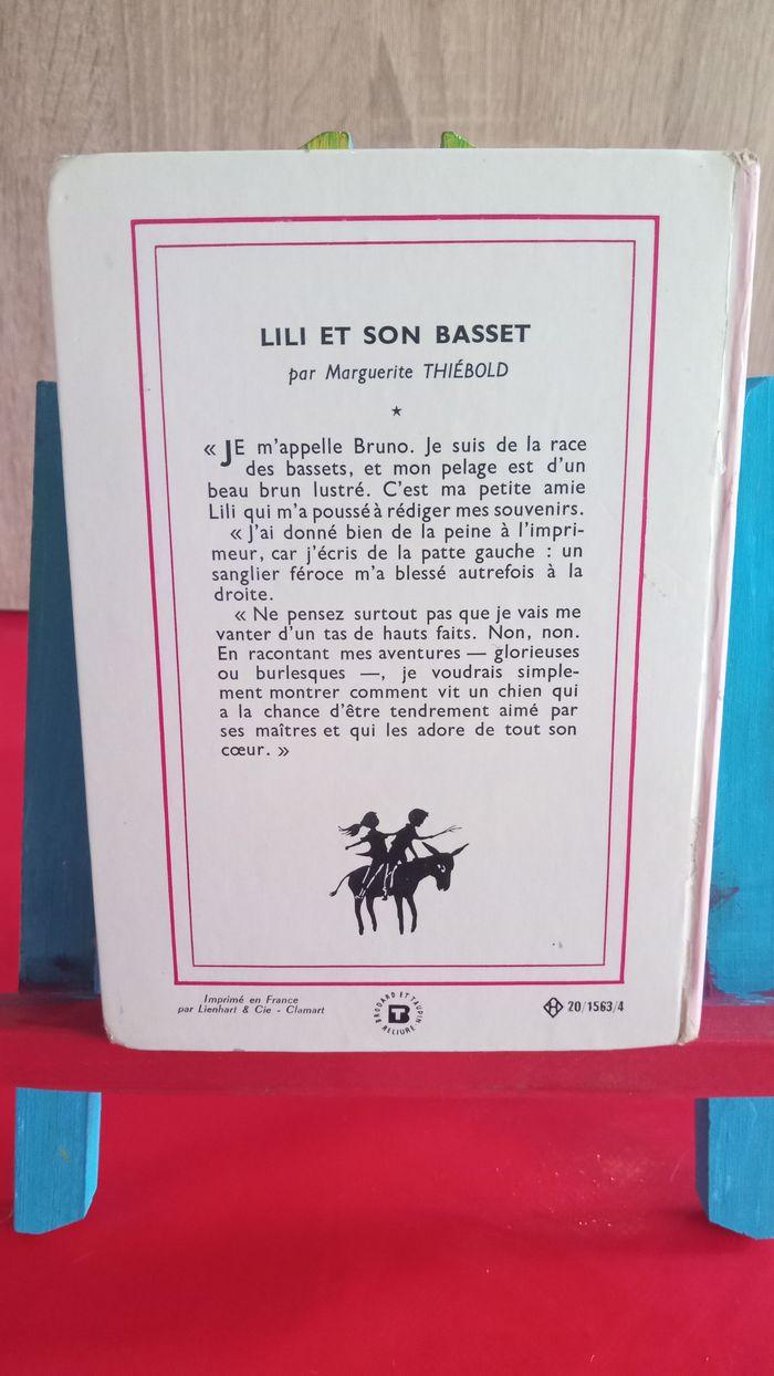 Lili et son basset, n° 74, 1969, bibliothèque rose - photo numéro 2