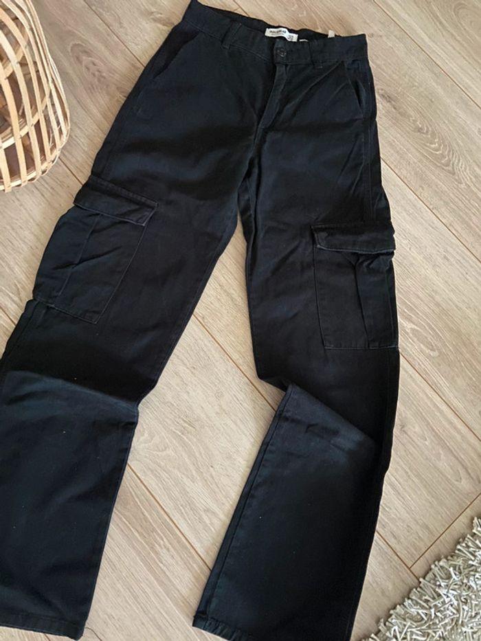 Joli pantalon Cargo noir - photo numéro 2