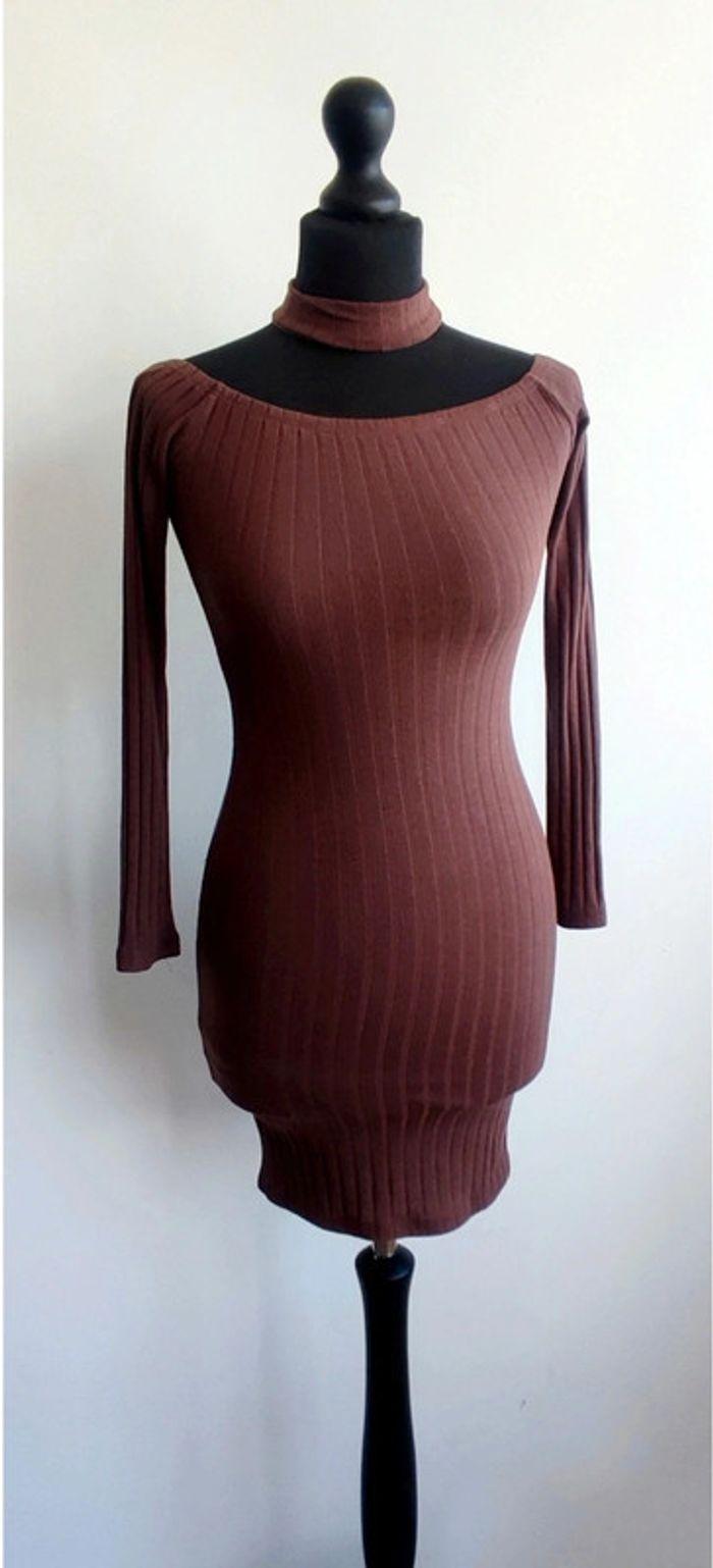 🎀 Robe originale marron Taille S Comme Neuve - photo numéro 8