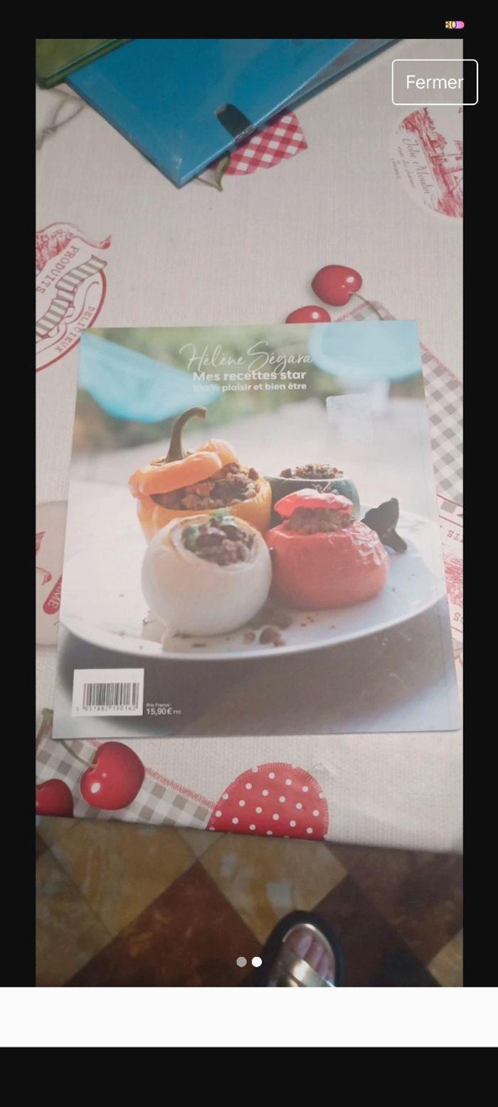 Livre de Hélène Ségara mes recettes star - photo numéro 2