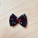 Barrette noeud cheveux enfant