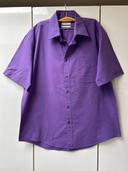 Chemise mauve Gil d'Auray - Taille 43/44